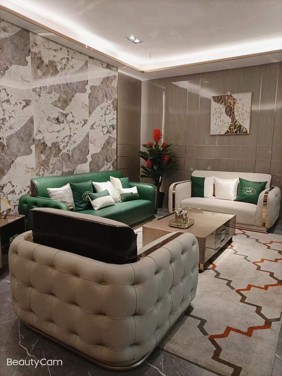 Handcrafted leather sofa from Dontutu Commercials